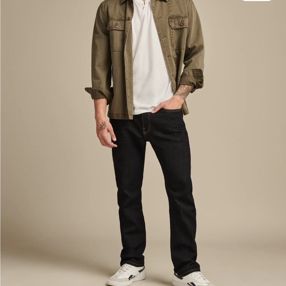 Lucky Brand Men's 410 Athletic Straight Coolmax Stretch Jean in Hula